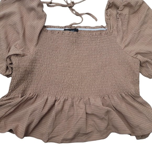 Forever 21 Ruffled Crop Top size 3x (NWOT) - Picture 6 of 8